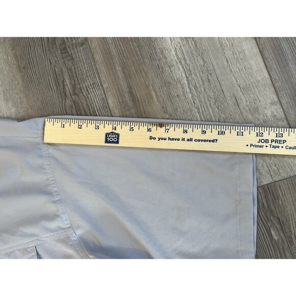 Mossy Oak Fishing Shirt Men's Size XXL Button up Short Sleeve Gray - Picture 14 of 14